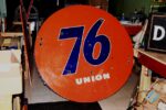 Vintage gas Sign, Porcelain Neon Union 76