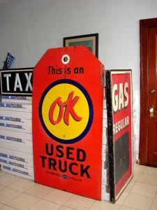 Old Gas & Oil Signs ...... Vintage Metal Signs