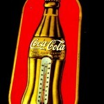 Collectible Signs Coca Cola thermometer. Coca Cola Logos