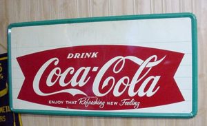 Collectible Signs ...Soda Pop Coca Cola Pepsi, Orange Crush, Dr. pepper