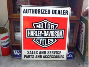 Vintage Metal Signs Sign, tin, Harley Davidson, motorcycle,vintage tin signs