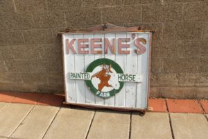 Trade Signs Keen's Painted Horse Farm sigm