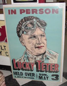 Collectible Signs Lucky Teter