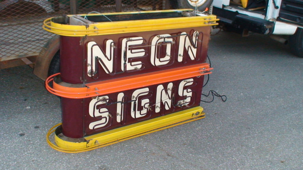 Old Porcelain neon signs " Vintage Porcelain Neon Signs "