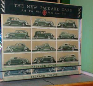 " Old Gas & Oil Signs " The New Packard Cars