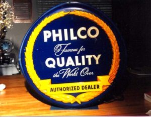 Old Philco Collectable signs