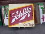 Old Porcelain Neon Signs - Schlitz Beer