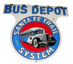Bus Depot Original Vintage Signs ​for sale