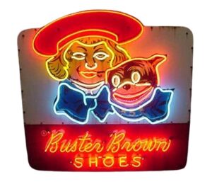 Buster Brown Shoes Original Vintage Signs ​for sale