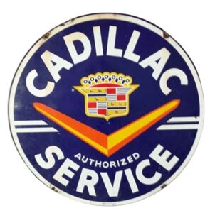 Cadillac Service Original Vintage Signs ​for sale