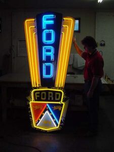 Vintage signs: Antique ford signs