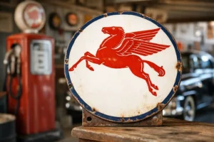 Mobilgas Porcelain Sign Value Explained