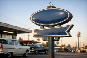 Vintage Ford Dealership Sign Value and Appeal