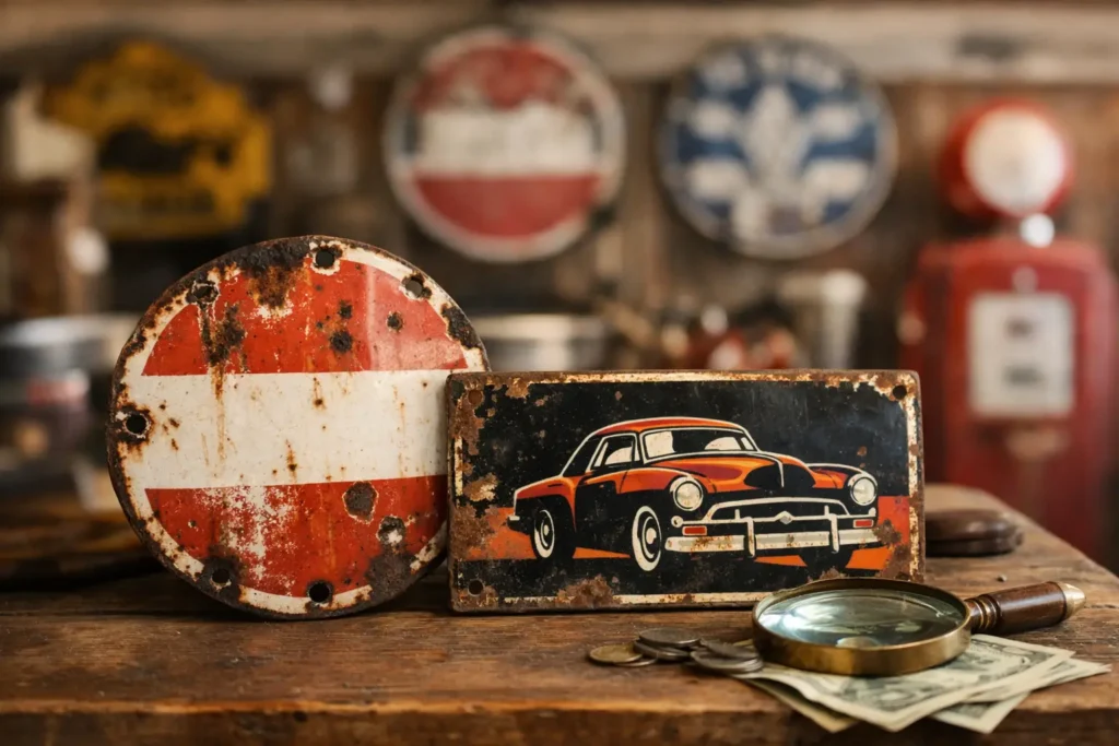 Are Old Porcelain Signs Valuable?