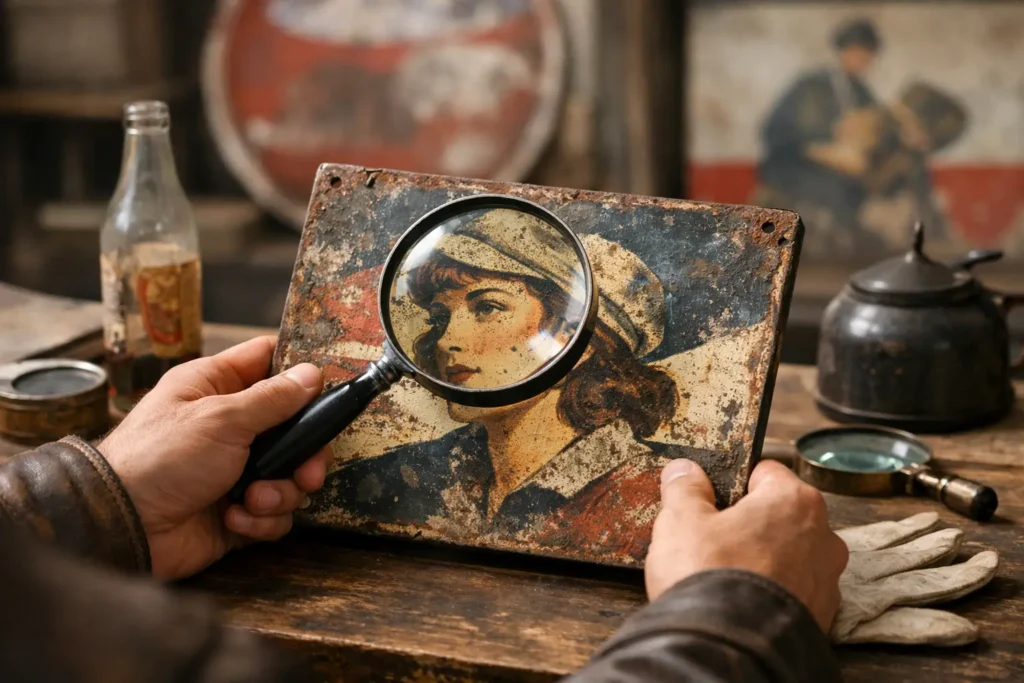 How to Authenticate Antique Advertising