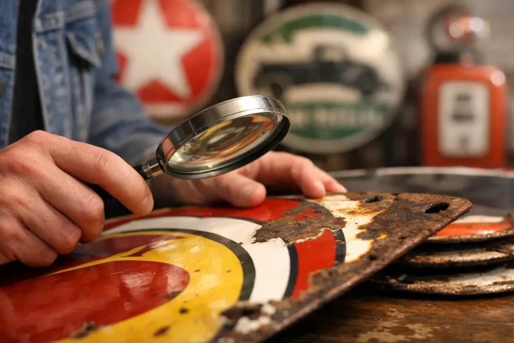 How to Identify Original Porcelain Signs