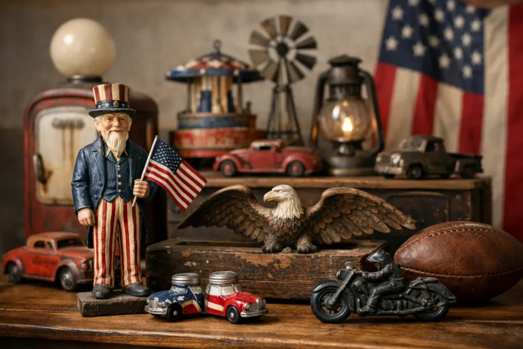 How to Display Americana Collectibles Right