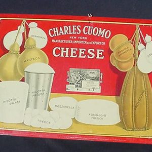 Vintage Metal Signs Charles Cuomo Cheese sign